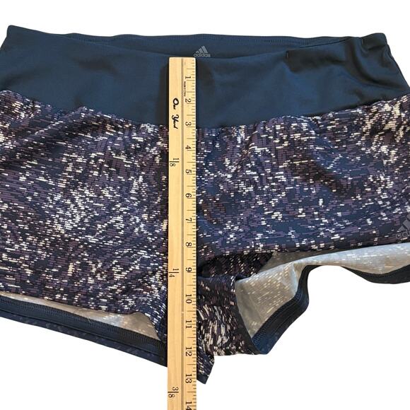 Adidas Running Shorts 2" Womens Size Large Purple Supernova Glide Brief Lined - Picture 11 of 12
